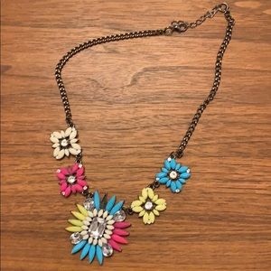 Colorful tribal Statement necklace